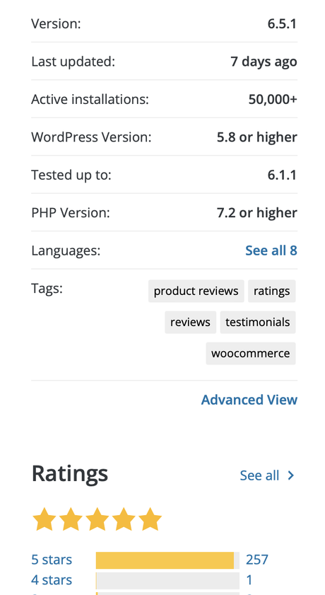 Installations actives