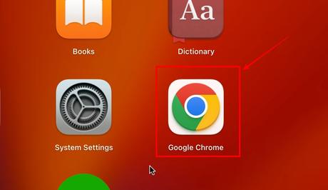Icône Google Chrome sur Mac