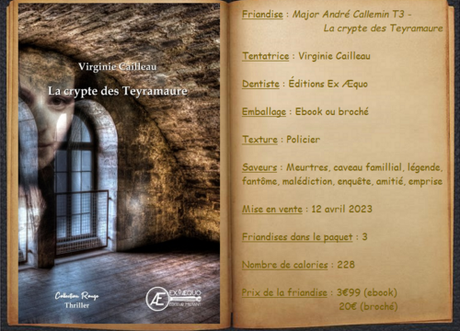 La crypte des Teyramaure - Virginie Cailleau