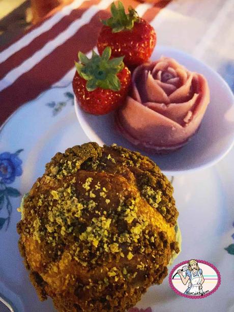 Fraises et pastèque presque comme un sorbet