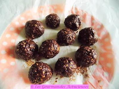 Energy balls choco-raisins (Vegan) Energy balls choco-raisins (Vegan)