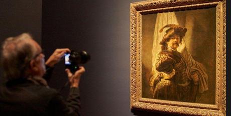 L'autoportrait de Rembrandt « exposé »