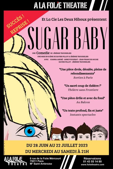 A booker dans son agenda : la pièce de théâtre SUGAR BABY