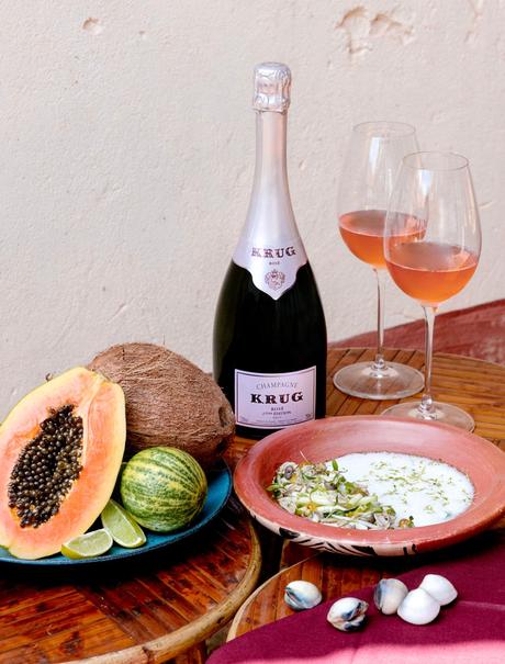 L’élégance du citron : Maison Krug et Chef Pierre Chomet unissent leur savoir-faire en un accord mets-champagne exquis
