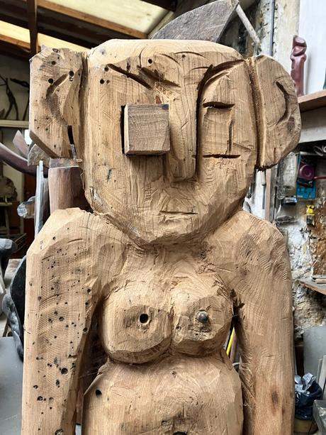 dans la série « visite d’un atelier » celui de Philippe Scrive -à Fontenay aux roses.