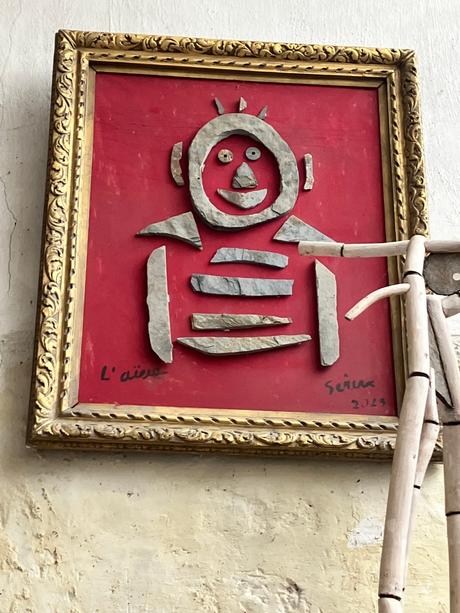 dans la série « visite d’un atelier » celui de Philippe Scrive -à Fontenay aux roses.