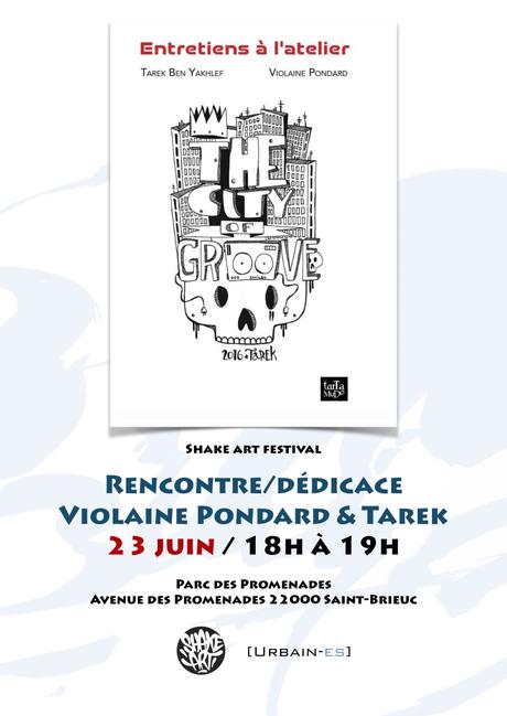 Rencontre au Shake Art Festival à Saint-Brieuc