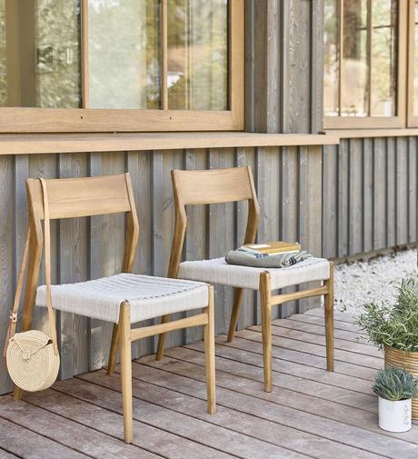 bois dessus bois dessous outdoor chaise bois durable