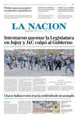 A Jujuy, la réforme constitutionnelle met le feu à la rue [Actu]