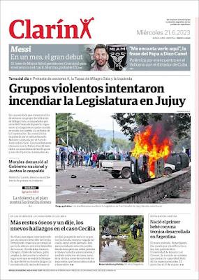A Jujuy, la réforme constitutionnelle met le feu à la rue [Actu]