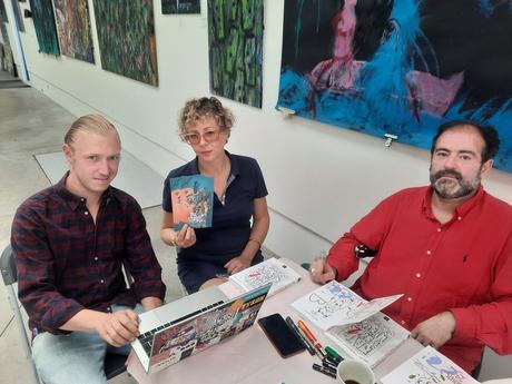 Dédicace à la Galerie Amarrage