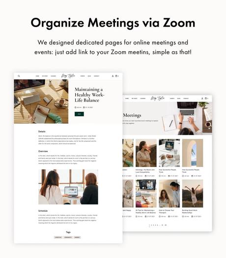 Image de présentation du thème WordPress magnétique