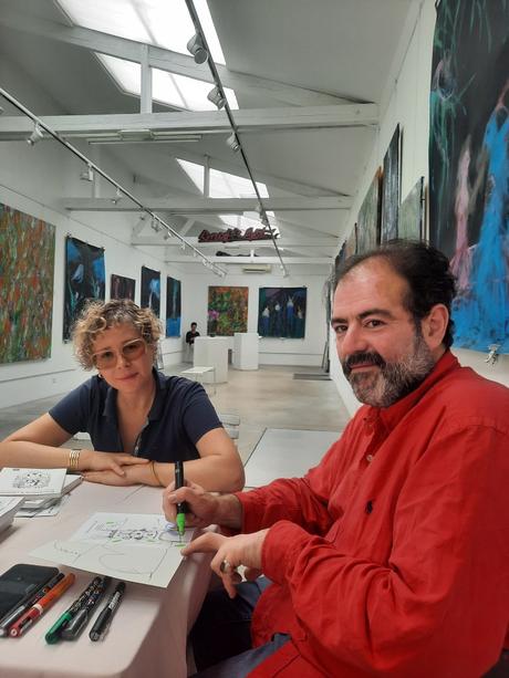 Dédicace à la Galerie Amarrage