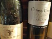 Châteauneuf Pape Domaine Mordorée 2007, Fronsac Fontenil 2010, Albert Mann Pinot gris 2008