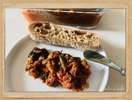 Salade d’aubergines à la marocaine (Zaalouk) Salade d’aubergines à la marocaine (Zaalouk)