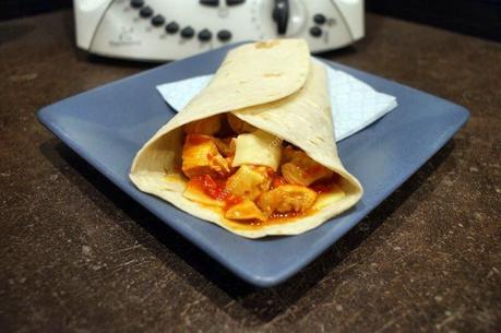Recette du jour : Wrap poulet