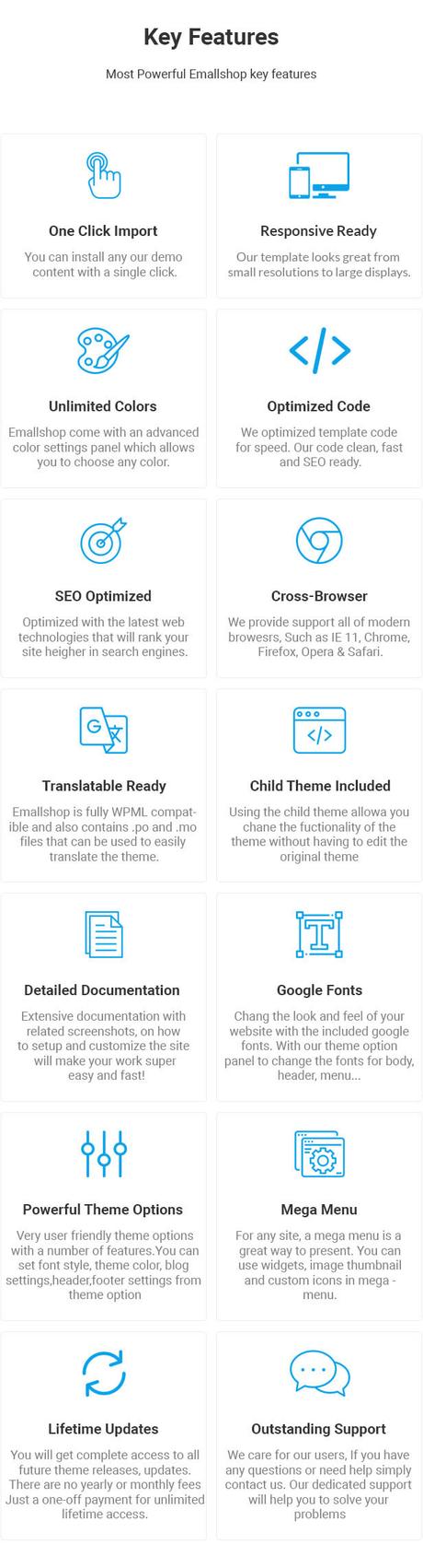EmallShop - Thème WordPress WooCommerce réactif