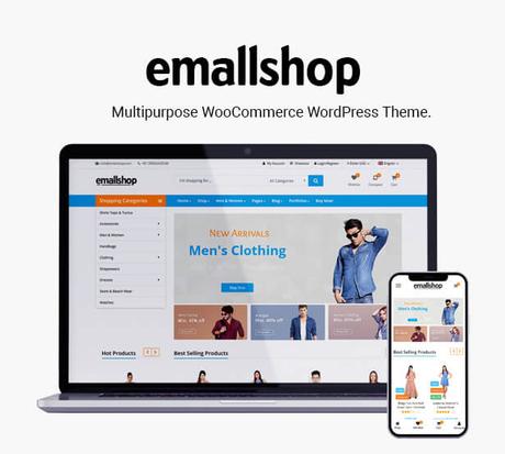 EmallShop - Thème WordPress WooCommerce réactif