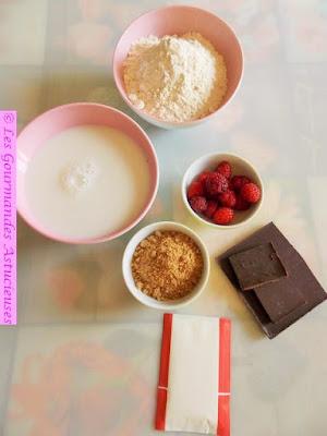 Gâteau Vegan chocolat-framboises simple et rapide