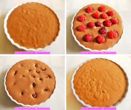 Gâteau Vegan chocolat-framboises simple et rapide