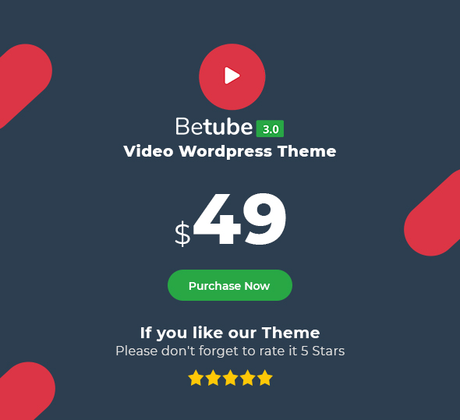 thème WordPress vidéo themeforest