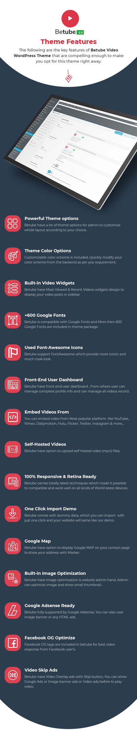 thème de blog vidéo