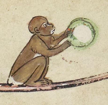 Book of Hours (Use of Rome) 1320 ca Trinity college B.11.22 fol 26v detail