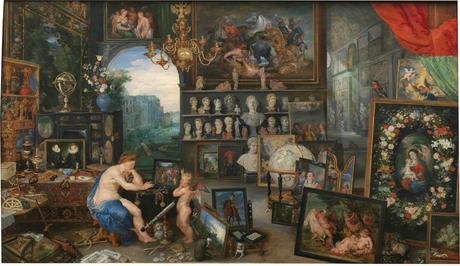 Jan Brueghel et Rubens 1617 Le sens de la Vue Prado b