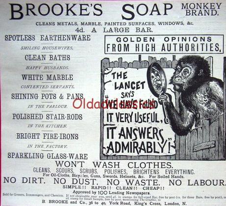 6 Dans les temps modernes Brooke_s_Monkey_Brand_Soap 1887 b