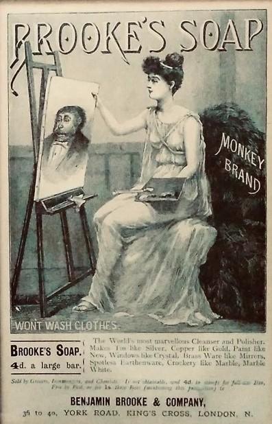 Brooke's_Monkey_Brand_Soap_advert 1899