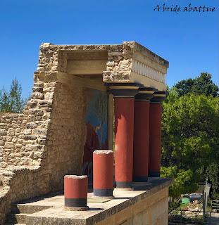 Le palais du roi Minos de Knossos