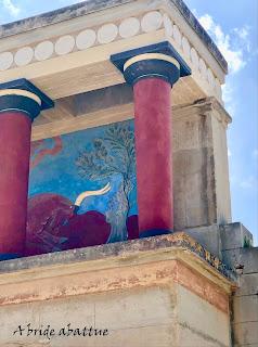 Le palais du roi Minos de Knossos