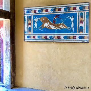 Le palais du roi Minos de Knossos