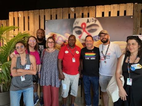 Rencontre très riche aux Solidays avec des associations venues d’Afrique. afrique,jean luc romero michel,solidays,paris
