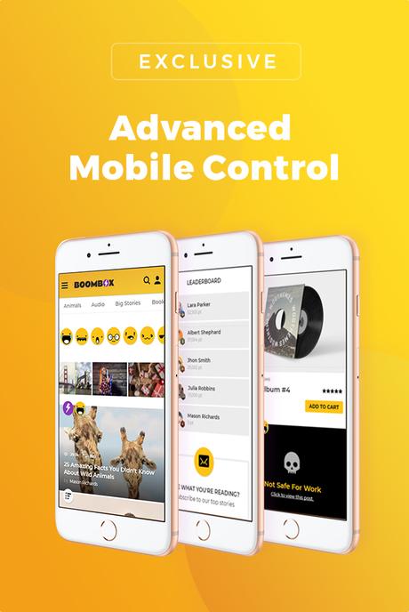 Contrôle mobile avancé Contrôle mobile avancé