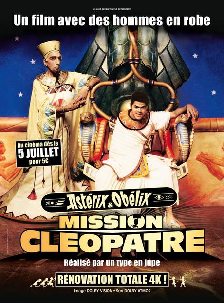 🎬ASTÉRIX ET OBÉLIX : MISSION CLÉOPATRE le Film Culte d'Alain Chabat, le 5 Juillet au cinéma en version restaurée !