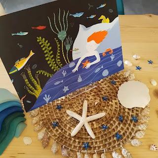 Kamishibaï Dans la mer, il y a... 💙