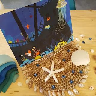 Kamishibaï Dans la mer, il y a... 💙