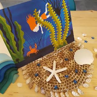 Kamishibaï Dans la mer, il y a... 💙