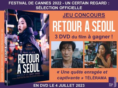 RETOUR À SÉOUL : concours pour gagner 3 DVD du film RETOUR A SEOUL - concours BAZART