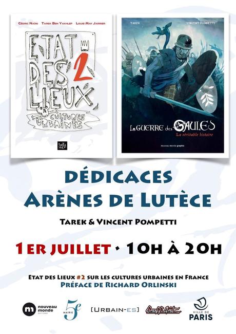 Dédicace aux Arènes de Lutèce Dédicace aux Arènes de Lutèce