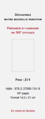 PRÉPARER ET CONDUIRE UN 360° EFFICACE