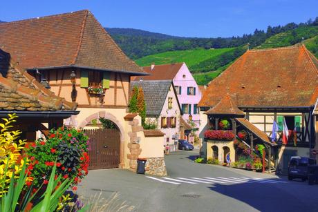 Couleurs alsaciennes à Niedermorschwihr, Alsace © French Moments
