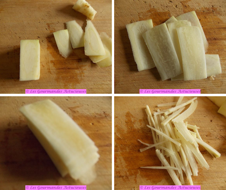 Pâtes aux carottes, petits pois et fanes sur lit de houmous (Vegan) Pâtes aux carottes, petits pois et fanes sur lit de houmous (Vegan)