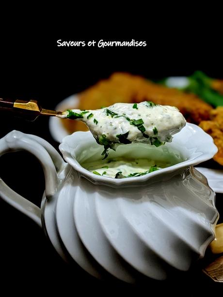 Beignets de chou-fleur au cumin et sauce yaourt au citron vert.