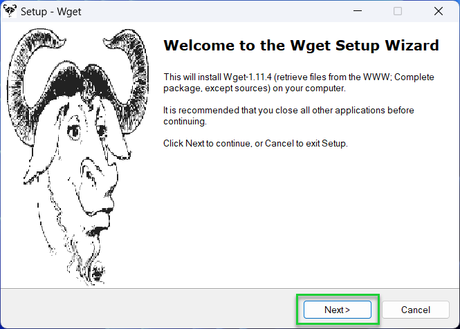 Télécharger des fichiers à partir de la ligne de commande Windows avec Wget