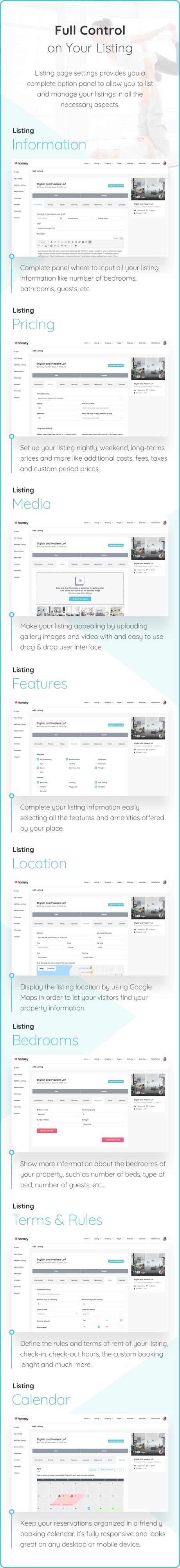 Homey - Thème WordPress de réservation et de location - 14