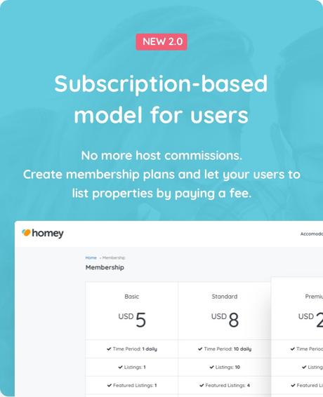 Homey - Thème WordPress de réservation et de location - 9