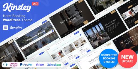 Kinsley – Réservation d’hôtel WordPress