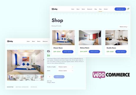 Boutique WooCommerce de l'hôtel
